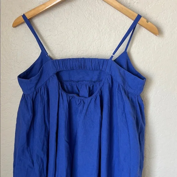 NWT Madewell linen blend periwinkle dress - Picture 7 of 9